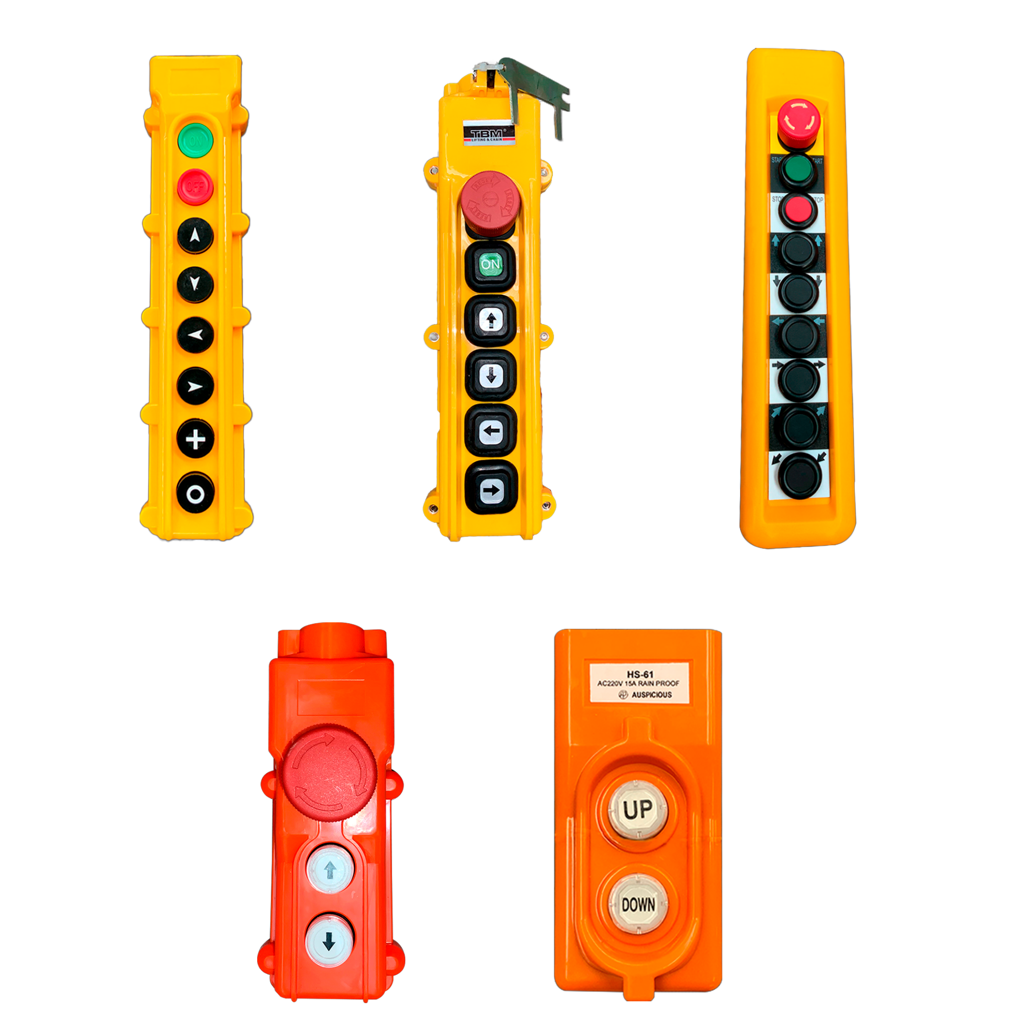 Control remoto de 4 movimientos